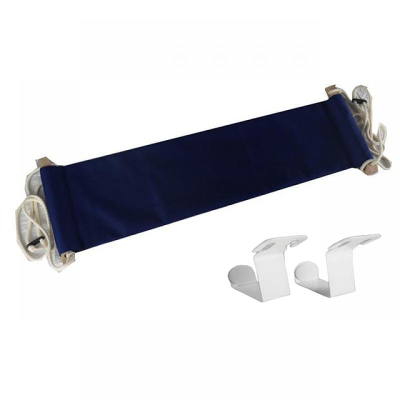 Portable Foot Hammock Strap 2 Hook Polyester Desk Rest Foot Hanger Hanging Chair Foot Put Feet Swing Footrest Leg Hammock Office