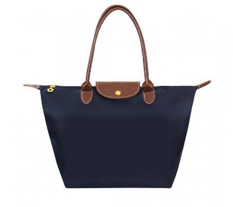 Women Nylon Handbags Waterproof and Single Shoulder Oxford Cloth Lady Folding Beach Pack Dumpling Packages Gift Shopping Gym Bag