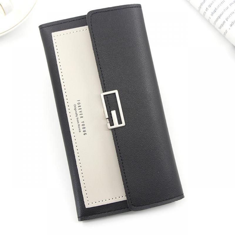 Women Wallets Long Luxury Square Shape Hasp Zipper Coin Purses Female Fashion Card Holder Multifunction Money Clip Clutch Bag