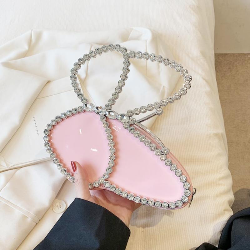 Trendy Design Shine Butterfly Evening Bags Handbags and Purses for Women Clutch Bags 2023