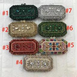 Ladies Party Wallet Bags Ladies Luxury Crystal Evening Bags Women's Bags Diamond Ladies Wedding Clutches