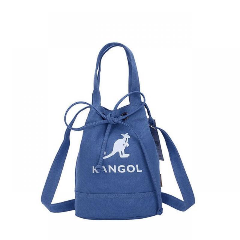 Kangol Women's Backpack New Fashion Bucket Bag Kangaroo Drawstring Crossbody Shoulder Bag Mini Bag Purses and Handbags