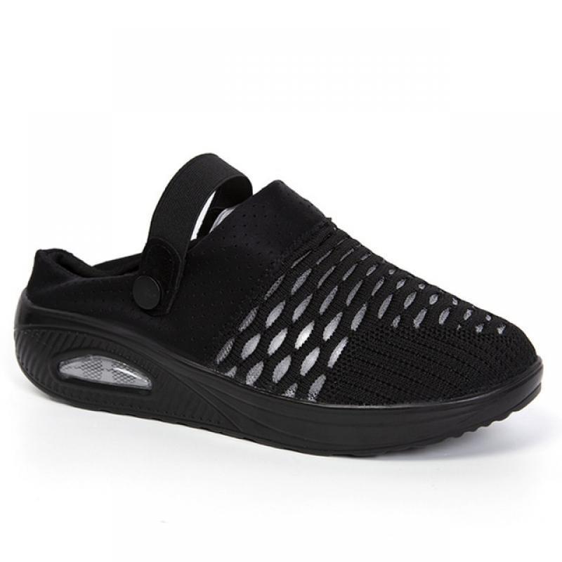 Women Sandals Soft Mesh Wedge Heels Sandals For Summer Shoes Women Platform Sandalias Mujer Wedges Shoes Female Summer Footwear