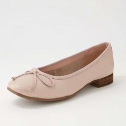 2023 New Fashion Soft Leather Rubber Bow Trim Front No Lining Low Heel Office Lady Shoes For All Day Wear
