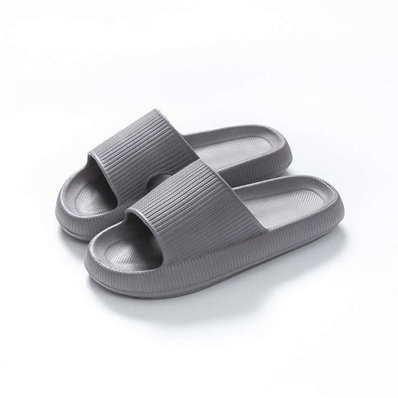 Women Thick Platform Cloud Slippers Summer Beach Eva Soft Sole Slide Sandals Leisure Men Ladies Indoor Bathroom Anti-slip Shoes