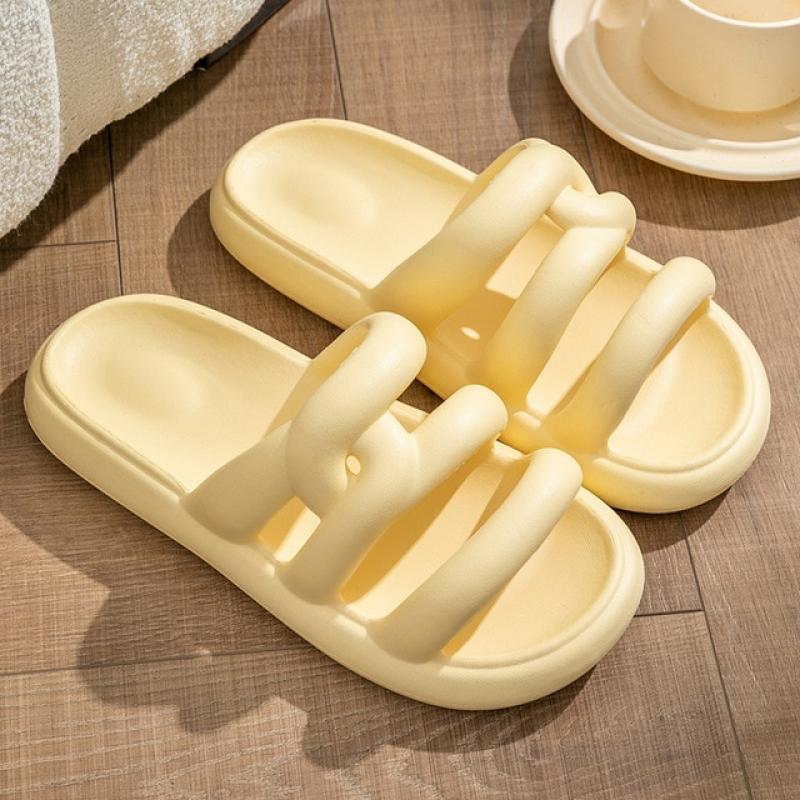 2023 Summer Shoes For Women Indoor Bathroom Slippers Female Home Floor Shower Slides Soft EVA Anti-slip Girls House Slipper
