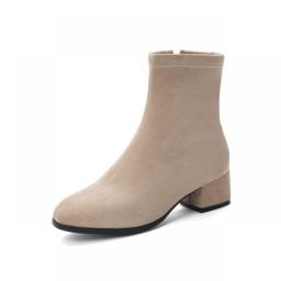 Oversize  Large Size  Big Size Simple Short Boots  Boots Women Shoes Ankle Boots For Women Ladies Boots Shoes Woman Winter