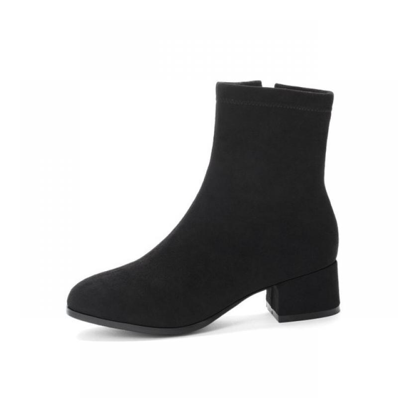 Oversize  Large size  Big Size Simple short boots  boots women shoes ankle boots for women ladies boots shoes woman winter