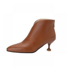 Oversize  Large Size  Big Size Pointed Boots  Boots Women Shoes Ankle Boots For Women Ladies Boots Shoes Woman Winter