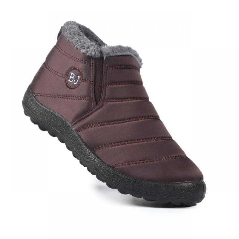 2022 Women Snow Boots Plush New Warm Ankle Boots for Waterproof Men& Boots Female Winter Shoes Keep Warm Flat Unisex Men Shoes