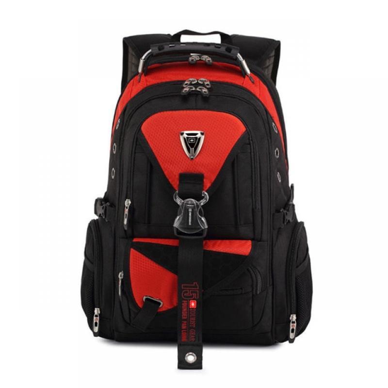 Waterproof Oxford Swiss Backpack Men 17 Inch Laptop backpacks Travel Rucksack Female Vintage School Bags Casual bagpack mochila