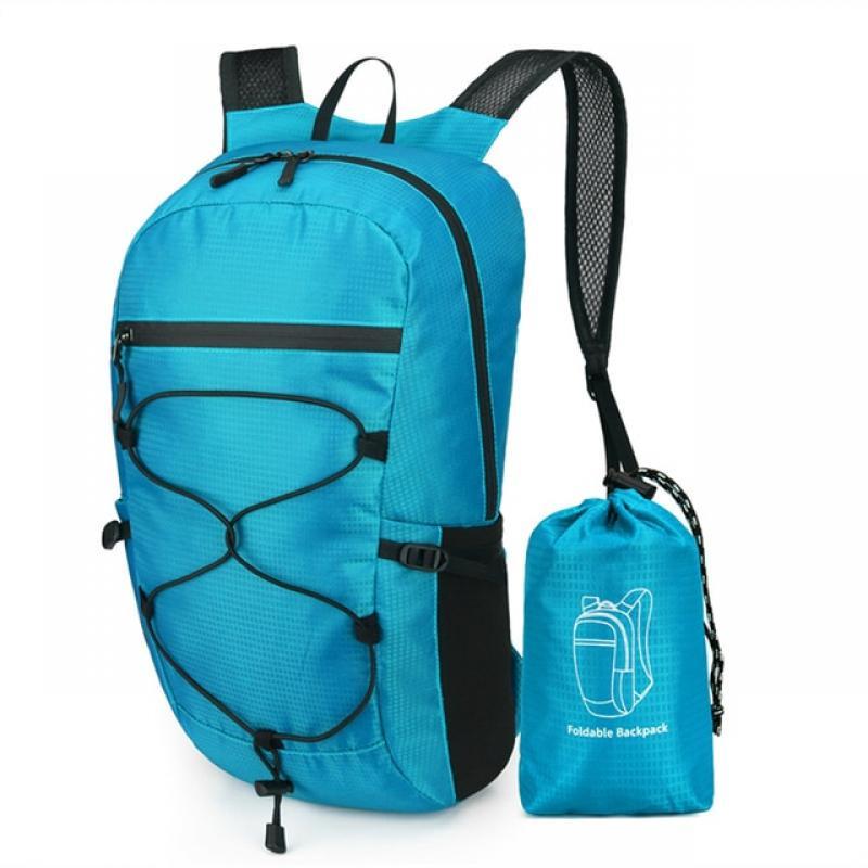 2023 new mochilas impermeable breathable outdoor folding bag travel leisure backpack Lightweight backpack for Boy's and women
