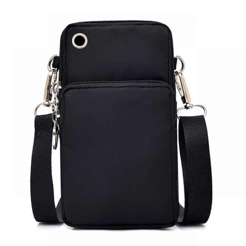 Shoulder Bags Unisex Waterproof Mobile Phone Bags Universal for Samsung/xiaomi/iphone Shoulder Bags King Printing CrossBody Bag