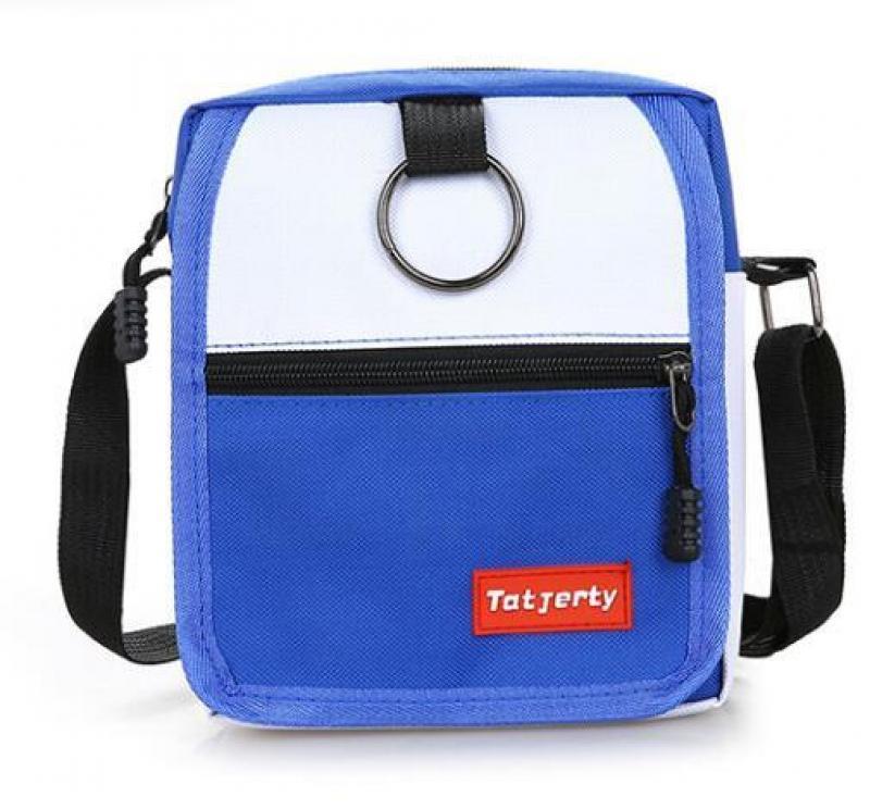 Harajuku fun new letter fashion shoulder bag plaid loose large size casual female hip hop Messenger bag Korea canvas phone bag