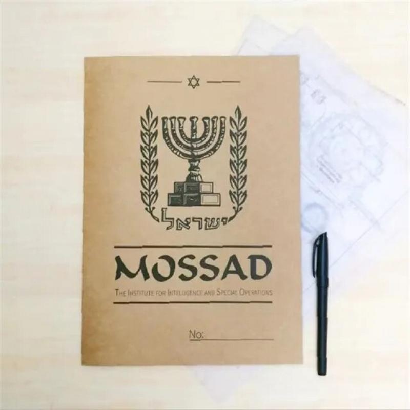 Agen Portofolio Folder File Arsip Cosplay FBI CIA Central Inteligensi MI6 British Army Film Film Set Prop