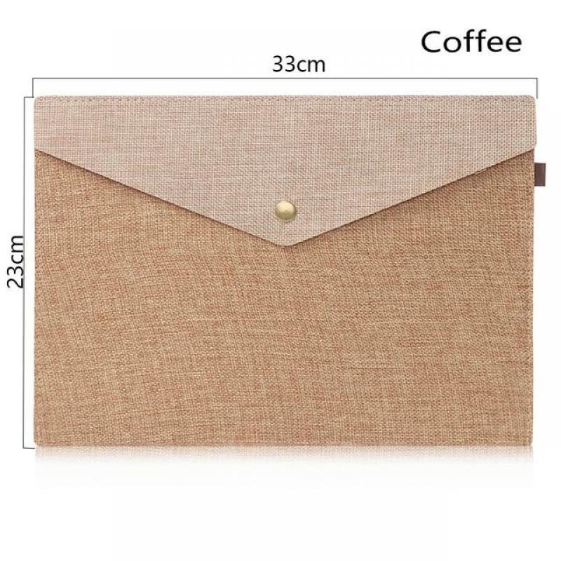 Document Ticket Files Folder Storage Bag Office School Stationery Ticket Bages Electronic Gadget Folder Zipper Pouch Accessories