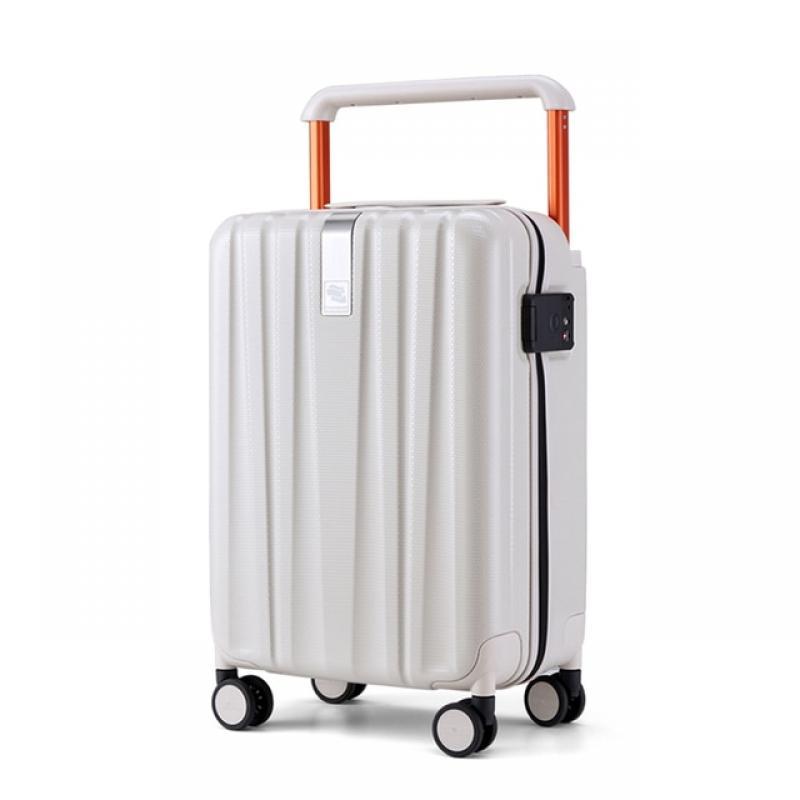 Hanke 2022 New Design Suitcase with Wide Handle Men Travel Luggage Women Rolling Trolley Case PC Spinner Wheels H9863