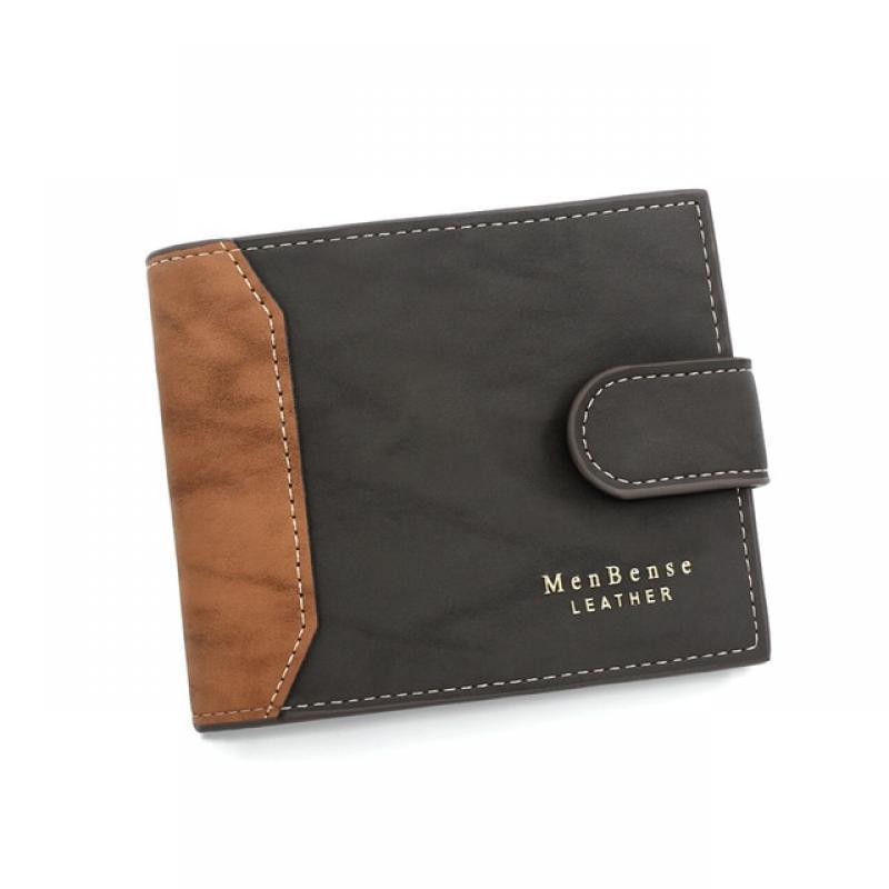 Men's Wallet Black/brown/coffee Business Card Holder Case Male Short Purse PU Leather Money Bag for Men 2022 Credit Card Wallet