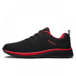 Leather Men Casual Shoes Lac-up Lightweight Comfortable Breathable Walking Sneakers Tenis Masculino Zapatillas Hombre Non-slip