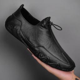 Men Sneakers Shoes Luxury Brand Casual Leather Sports Shoes For Men 2023 Loafer Comfortable Walking Moccasins Designer Shoes