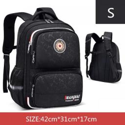 OYIXINGER Kids Waterproof Schoolbag  For Teenagers Children Nylon Large Capacity Backpack Book Bag For Boys Girls Primary School