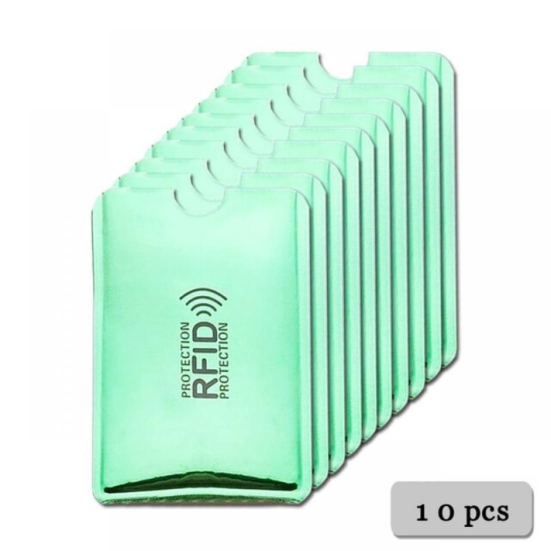 Anti Rfid Card Holder Blocking Reader Lock Bank Card ID Card Case Protector Metal Credit Card Holder Aluminium Case