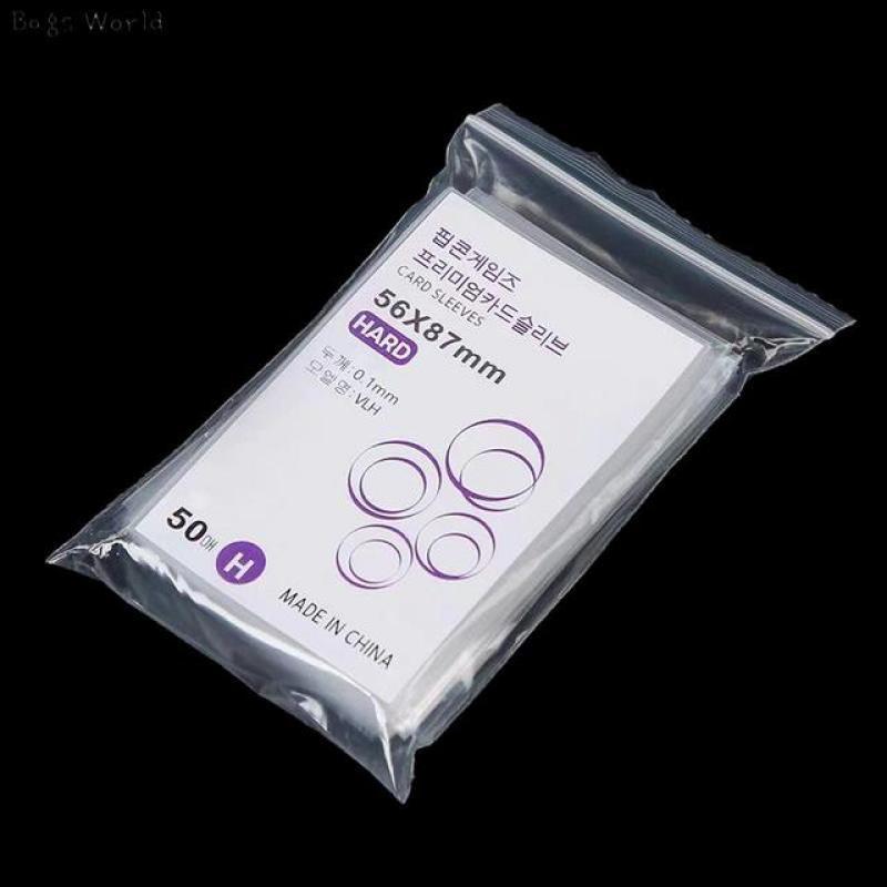 50pcs Blueberry Sleeves Kpop Photocard Protector Sleeve Hard Card Sleeves Photocard Toploader 58*89mm