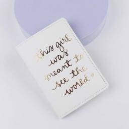 New Cross-border Passport Cover Travel Document Bag Travel Passport Holder Soft PU Leather Passport Case Travel Accessories