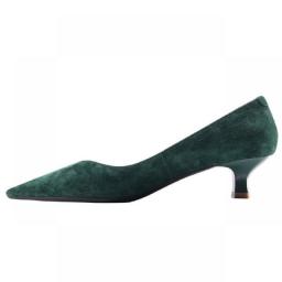 FEDONAS 2023 Elegant Fashion Women Pumps Spring Summer Office Ladies Party Kid Suede Leather Pointed Toe Thin Heels Shoes Woman