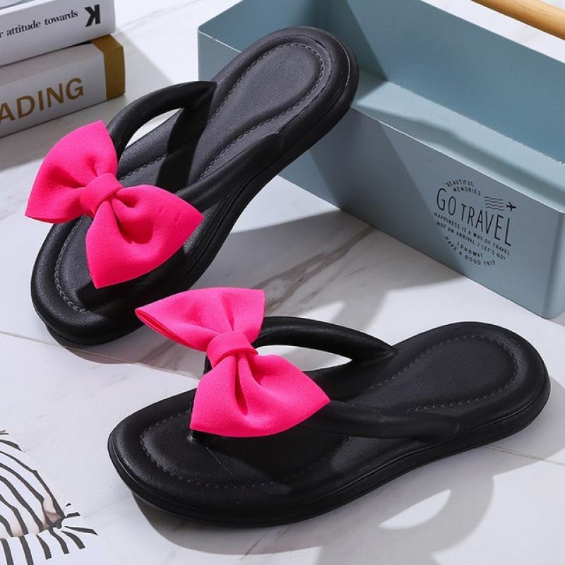 2023 Fashion Women's Slippers Summer Comfortable Soft EVA Slide Sandals Home Outdoor Anti-Skid Wear-Resistant Beach Flip Flops