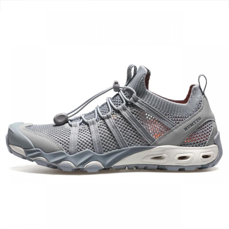 HUMTTO Summer Shoes for Men Fashion Brand Black Man Breathable Sandals Luxury Designer Sneakers Non Leather Mens Casual Shoes
