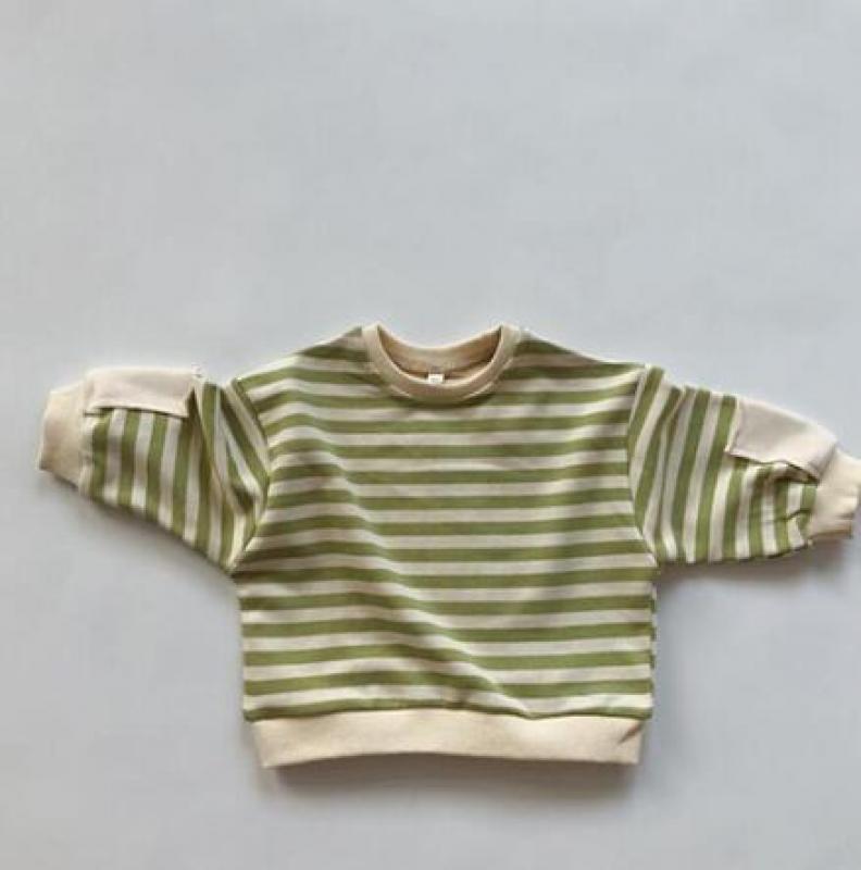 Children Clothing Japan Korean Style Autumn Spring  Baby Girls Boys Casual Long Sleeve Sweatshirts T-shirt Kids Pullover Tops