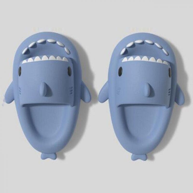4CM Thick Soles Children Slippers Kids Sandals Summer Cartoon Shark Boys Girls Beach Shoes Home Baby Toddler Slippers CSH1414