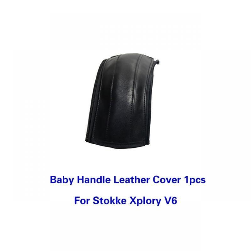 Pu Leather Handle Cover For Stokke Xplory V6/X Stroller Pram Bumper Protective Cases Armrest Covers Baby Carriage Accessories