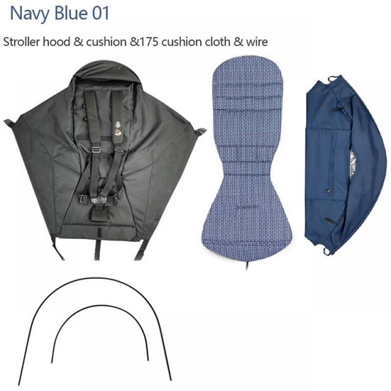 3pcs/set 175 Degrees Hood & Mattress Adjustable Canopy Cover For Babyzen yoyo2 Oxford Fabric Stroller Accessories