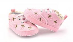 Baby Girl Shoes White Lace Floral Embroidered Soft Shoes Prewalker Walking Toddler Kids Shoes First Walker Free Shipping