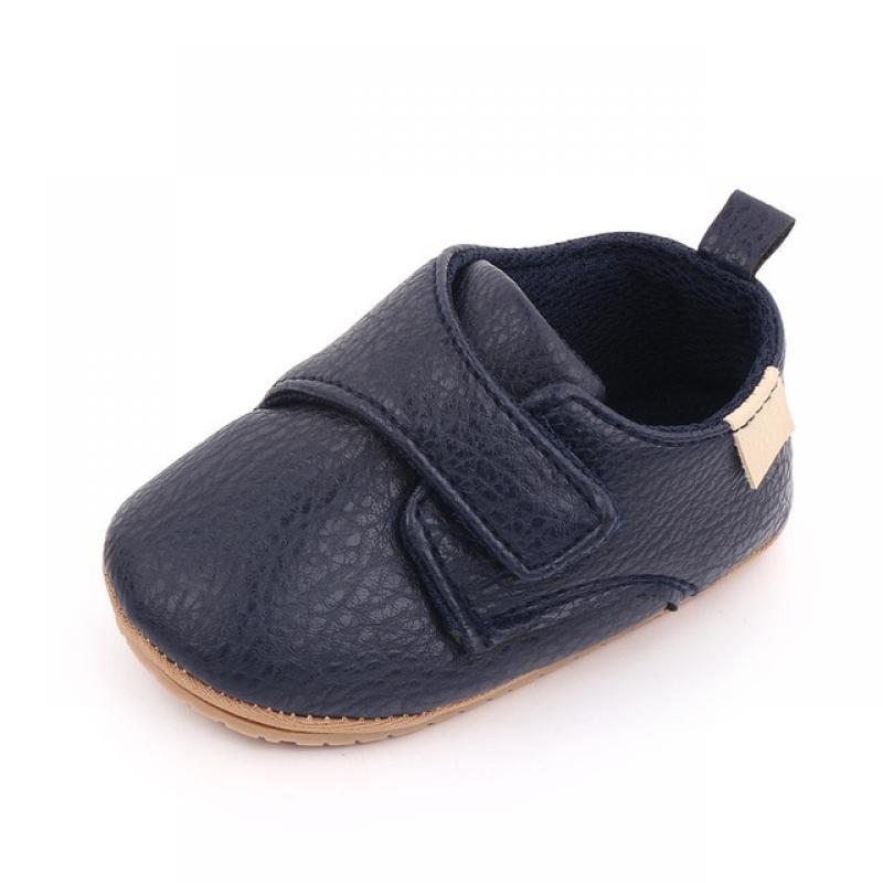 Newborn Baby Shoes Baby Boy Girl Shoes Classic Leather Rubber Sole Anti-slip Toddler First Walkers Infant Girl Shoes Moccasins