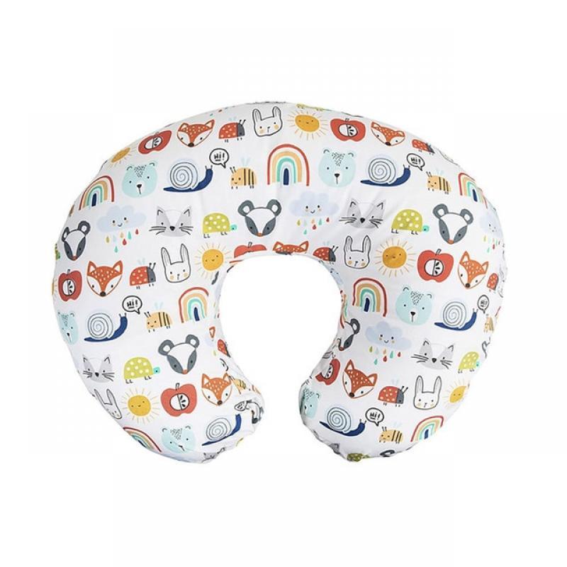 Breastfeeding Pillow Baby Support Pad U-Shaped Removable Nursing Maternity Cushion For Newborn Baby Cartoon Cute Feeding Pillow