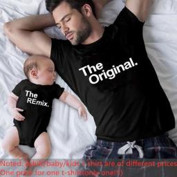 Mom Dad Me Family Matching Outfits Father Daughter Son Clothes Look Tshirt Dad And Me Dad Baby Kids Clothes Father Baby Outfits