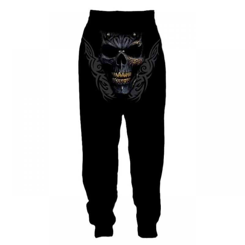 Fashion Sweatshirts Long Sleeve Hoodie Coat Hoodies Men's hoodie 3D gold tooth skull print zipper hoodie casual cardigan