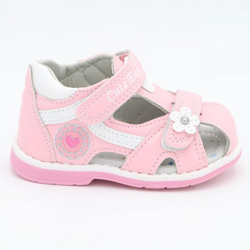 Girls Sandals Summer Flowers Sweet Soft Children's Beach Shoes  Toddler girls Sandals Orthopedic Princess Fashion High Quality