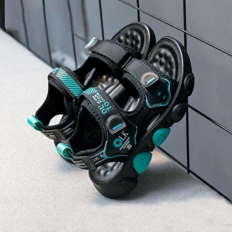 Boys Beach Sandals Kids Summer Shoes 2023 Summer New Children Sports Casual Sandals for Medium Big Boy Anti-skid Fashion 26-37