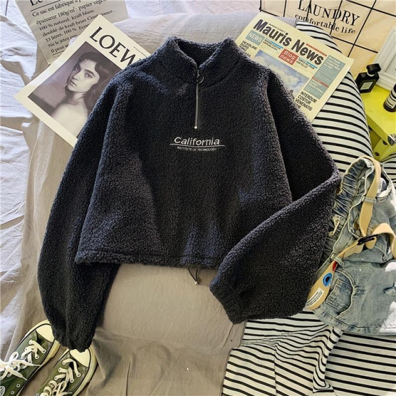 Y2k jacket  Hip Hop Joggers  women Sweatshirt Korean Fashion Punk Sport Coat Pullover Rhinestone Gothic Long Sleeve Zip Hoodie