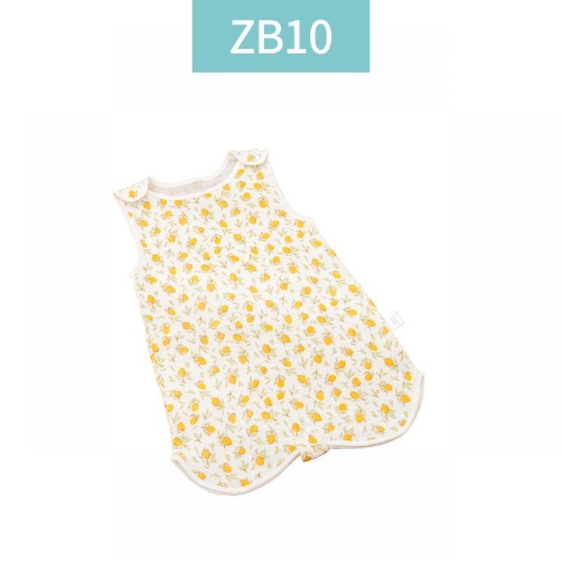 Kangobaby cotton gauze summer sleeping bag fashion print animal soft sleeveless newborn baby sleeping sacks