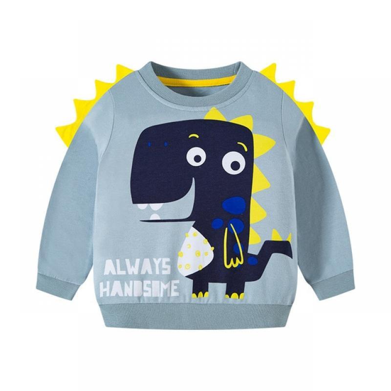 Children's Clothing Cotton Baby Boys Sweatshirts for Autumn Winter Kids Clothes Dinosaur Little Boys Outerwear Costume