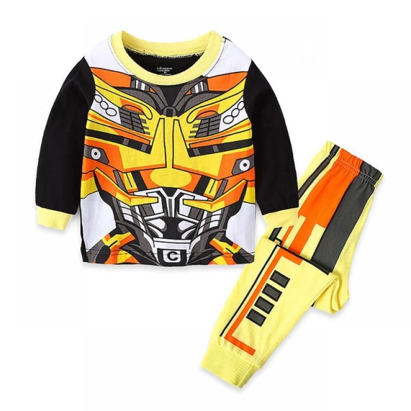 Children's Clothing Sets Boys Sleepwear Clothes Kids Spider Pajamas Set Baby Girls Cotton Cartoon Pijamas Spring Autumn Pyjamas