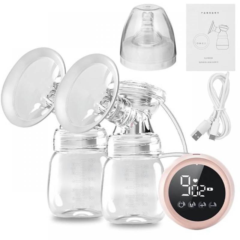 Electric Breast Pump Baby Breast Feed Milker Milk Bottle Mom Extractor Electric Milk Pump ER957