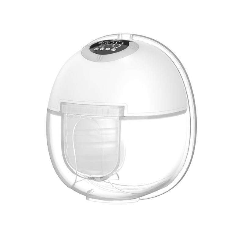 Portable Electric Wearable Breast Pump for Breastfeeding Hands Free 4 Modes 9 Suction Level 180ml Capacity 24mm Silicone Flange