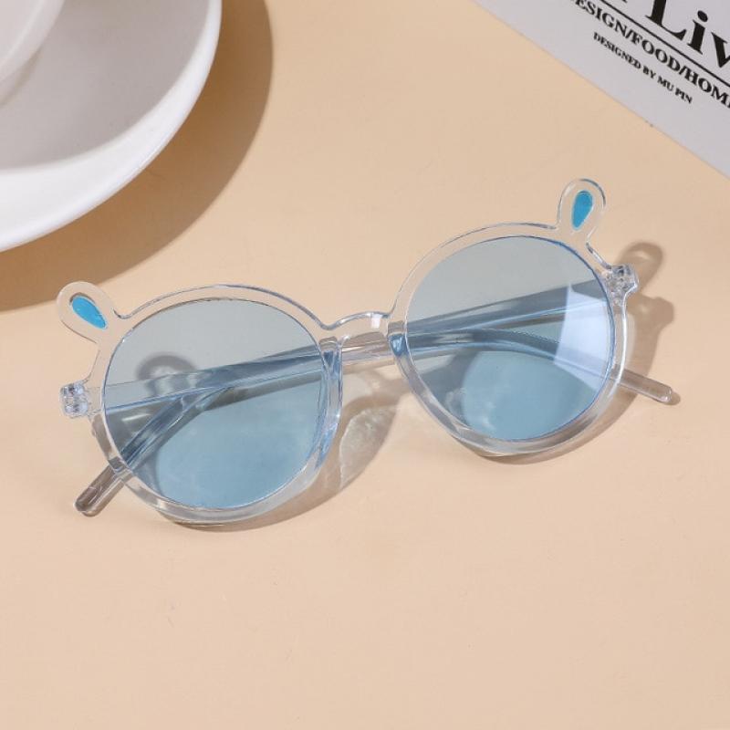 Kids Sunglasses Cartoon Rabbit Shape Frame Girls Children Sun Glasses Round Street Beat Baby Boys Eyeglasses selfie Eyewear