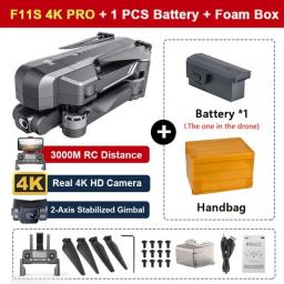 2023 F11S 4K PRO Drone 4K Profesional EIS HD 2-Axis Gimbal GPS 5G WiFi 3KM RC Distance FPV Dron F11 PRO Brushless Quadcopter